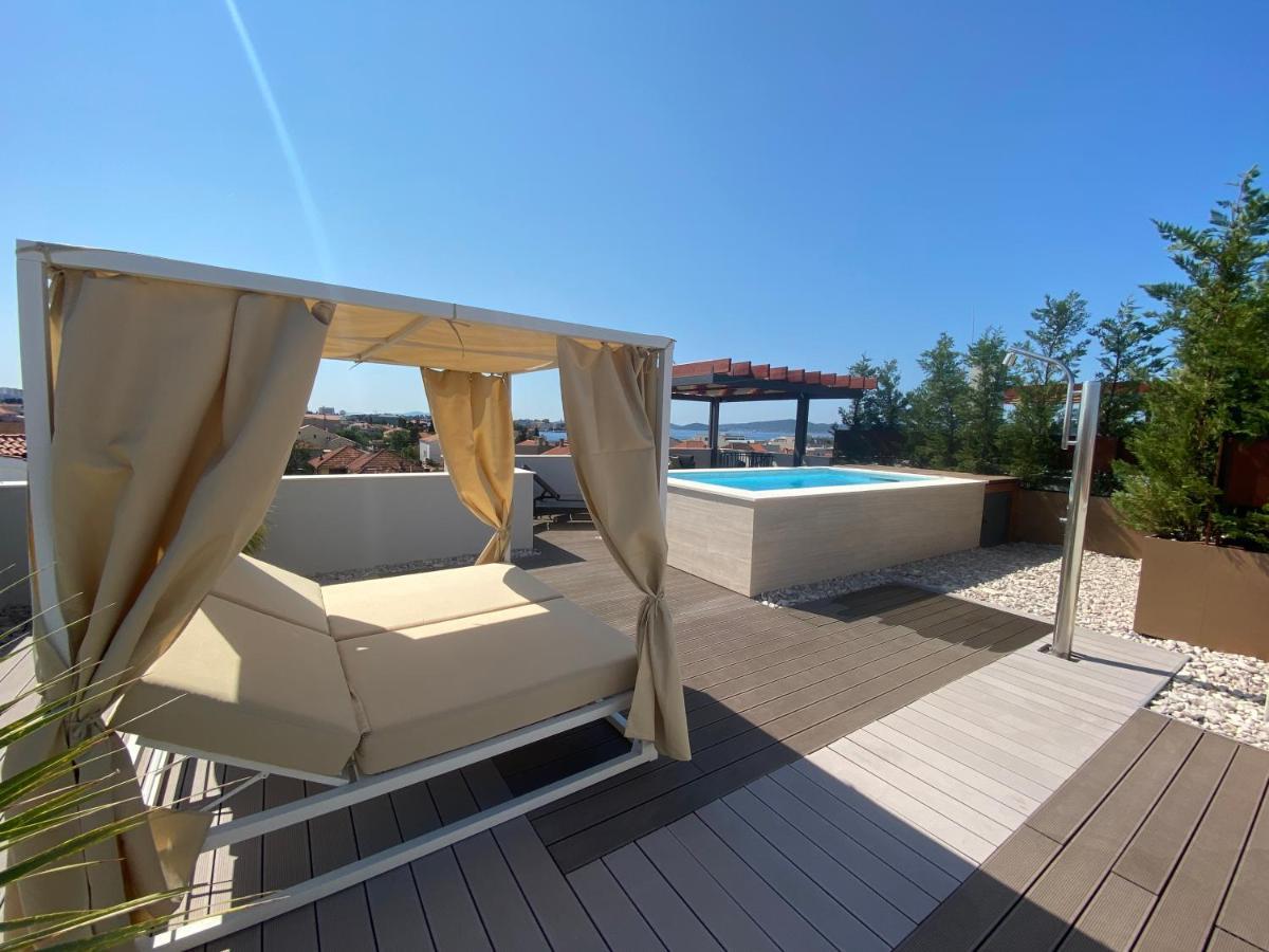 扎达尔Shell Sky Luxury Penthouse With Private Pool公寓 外观 照片